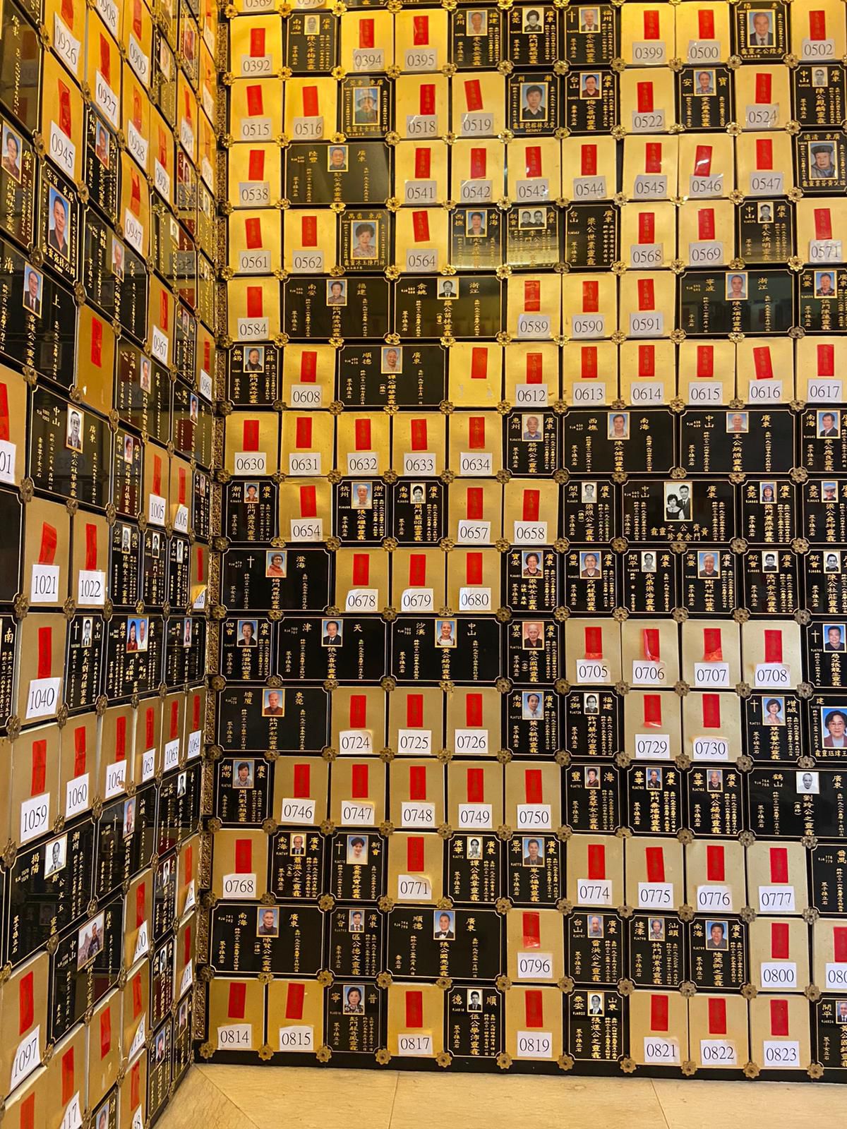 骨灰罈位展示 1